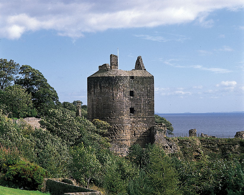 Ravenscraig Castle, Kirkcaldy, Fife, Scotland